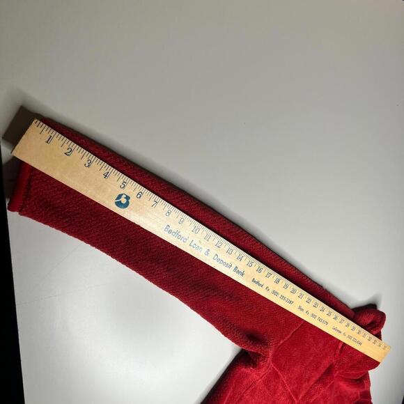 Patagonia Women’s Red Polartec Thermal Pro Fleece Pullover Jacket Size M - Picture 2 of 11
